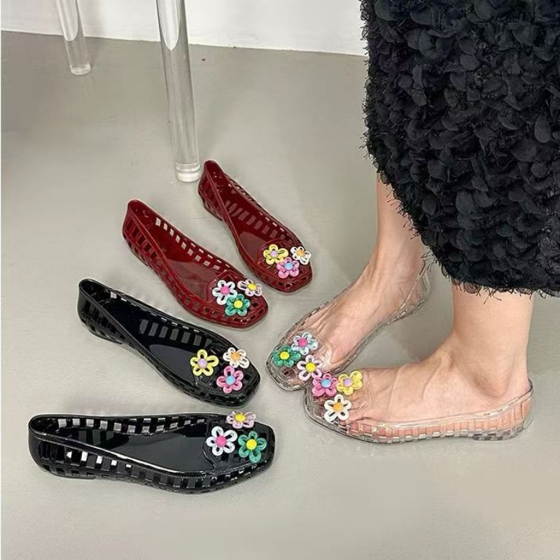 Women Fashion Store - Sepatu Dopamin Kawaii Berongga, Sepatu Jelly