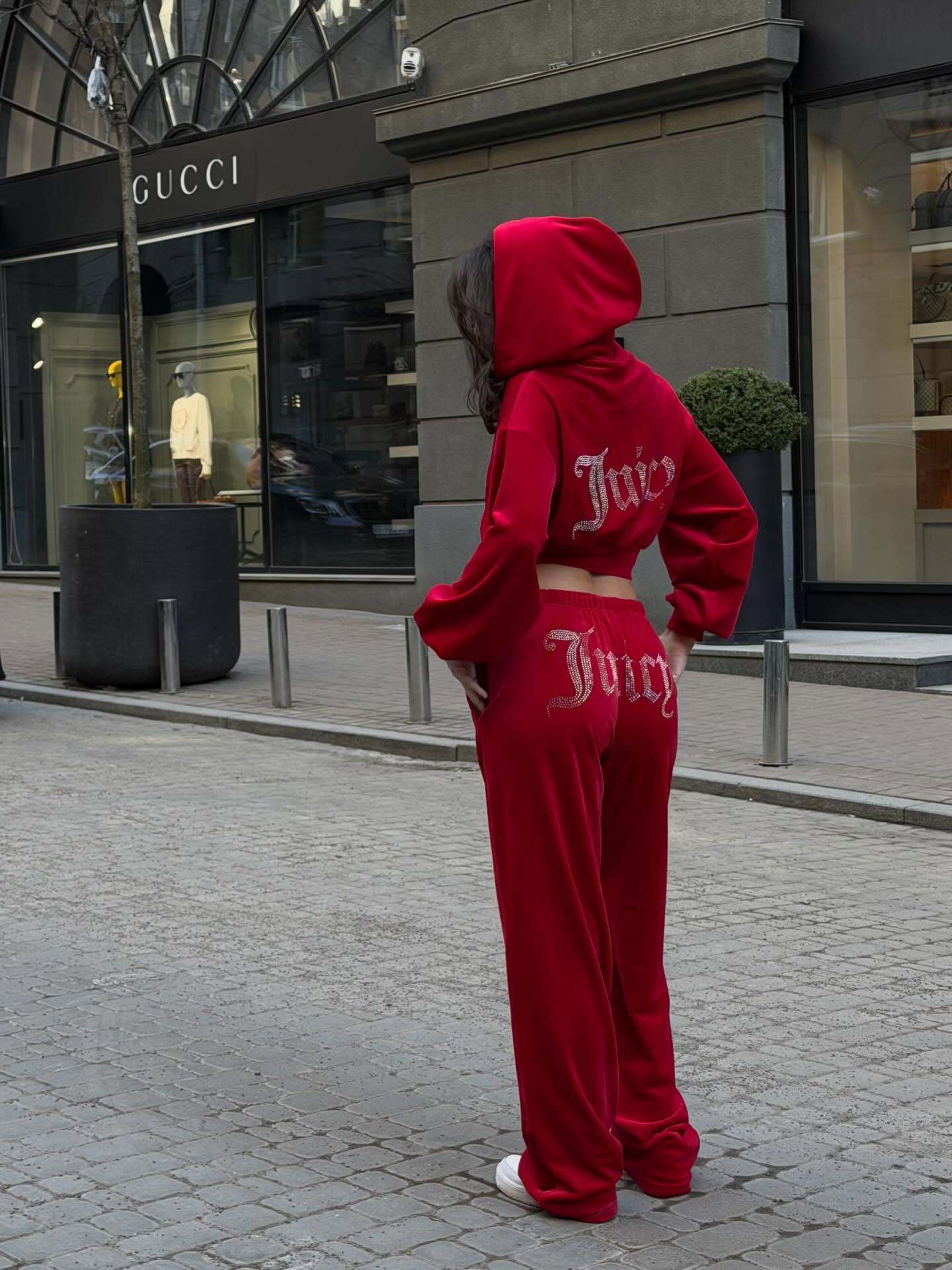 Women'S Fashion Sweatshirts - Setelan Hoodie Wanita Modis Berbahan Beludru