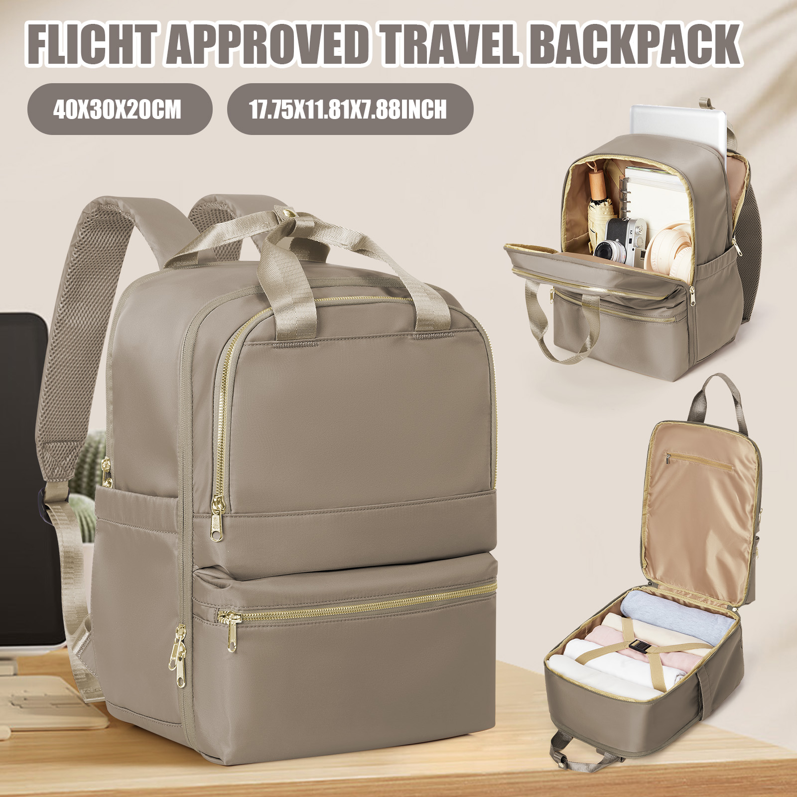 Women'S Fashion Trends - Ryanair 40x30x20 Tas Ransel Perjalanan untuk