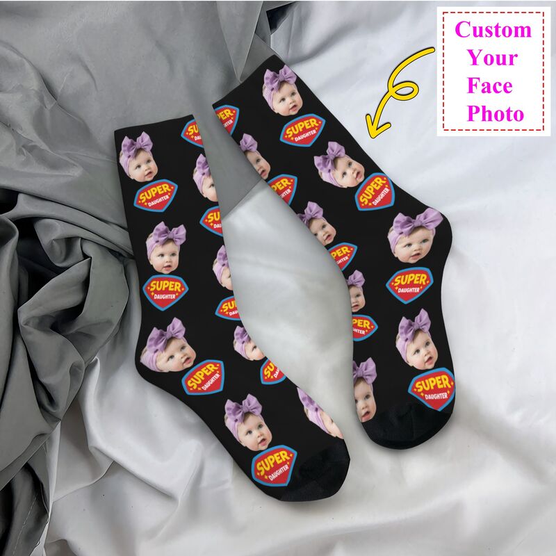Women Fashion Designer Dresses Photos - Kaos Kaki Custom Super Daugher untuk