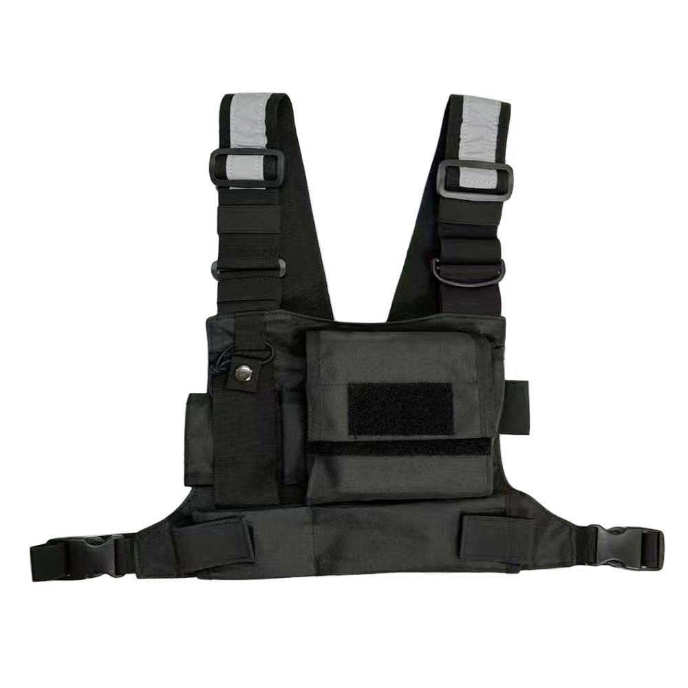 Women'S Fashion Utility Vest - Tas Dada Multi-Fungsi untuk Pria &