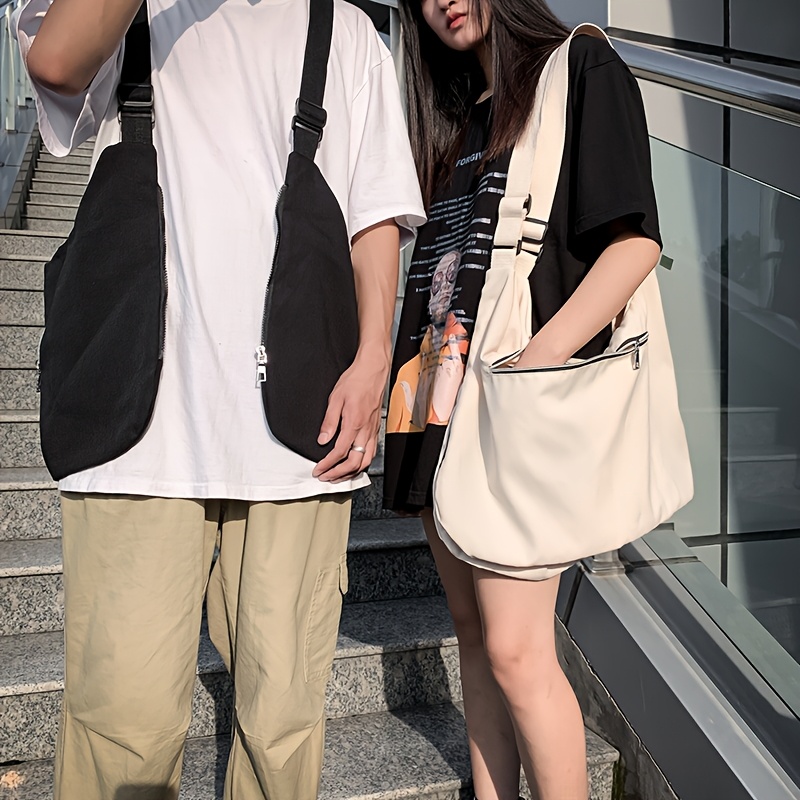 Women'S Fashion Utility Vest - Tas Selempang Kanvas Gaya Rompi Kerja