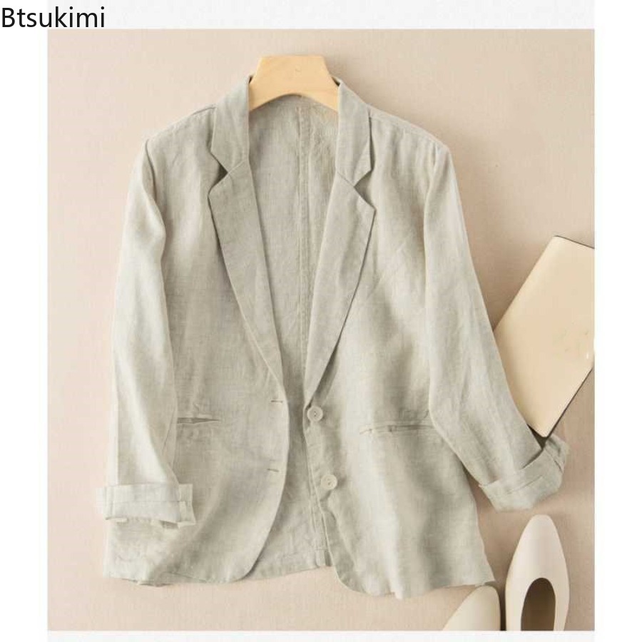 Blazer Women Oversized - Jas Wanita Model Blazer Kasual Bahan