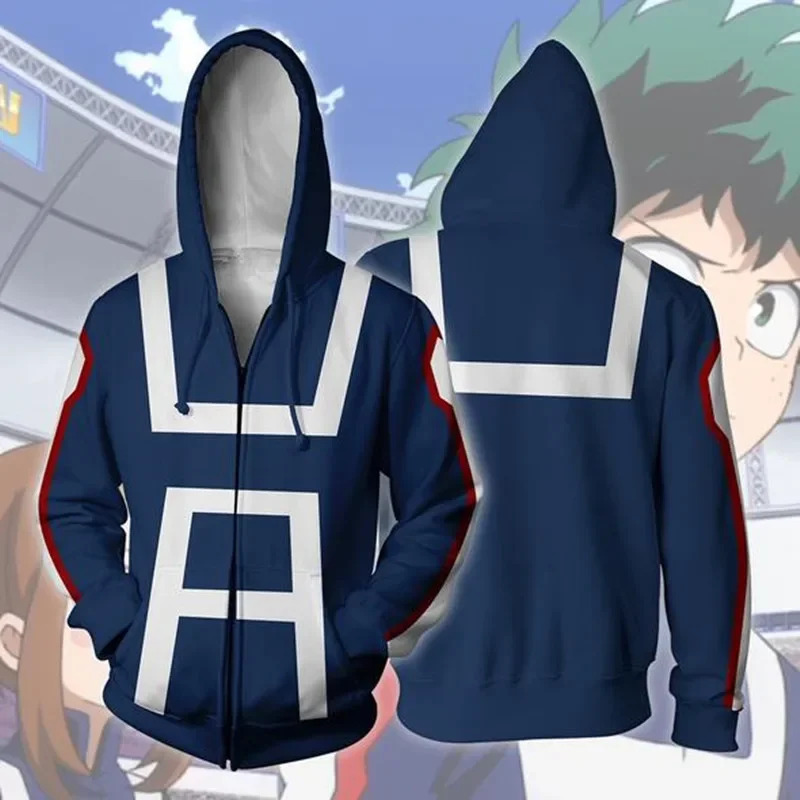 Women'S Fashion Sweatshirts - Cosplay Anime 3D Baru My Hero