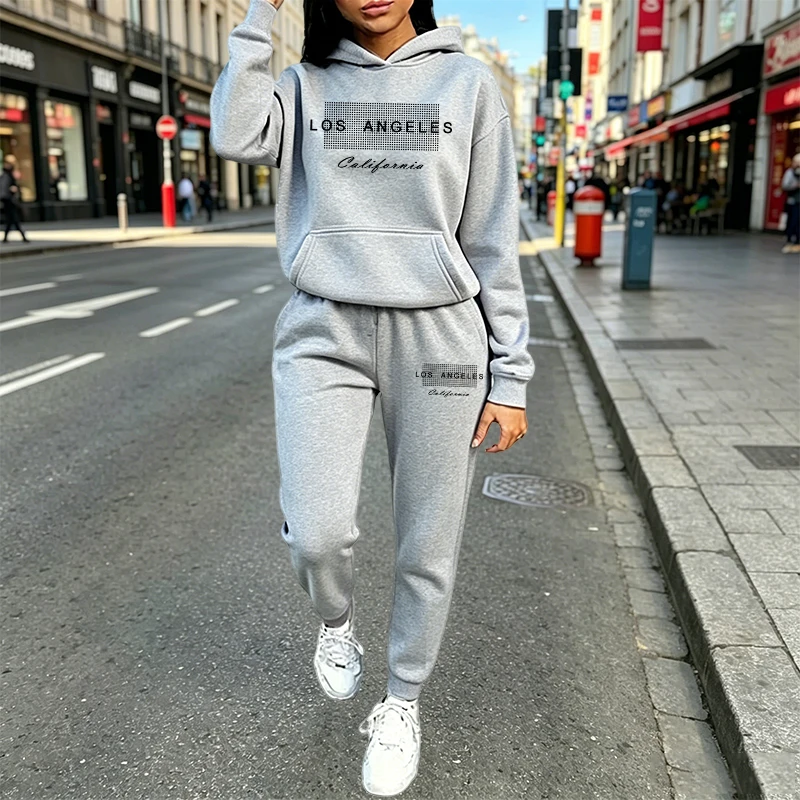 Setelan 2 Potong Wanita Musim  - Women'S Fashion Sweatshirts ulasan dan harga