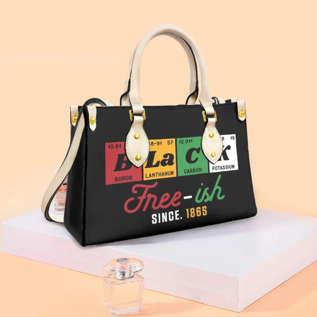 Tas Jinjing Cetak Black Histor - Women Fashion History ulasan dan harga
