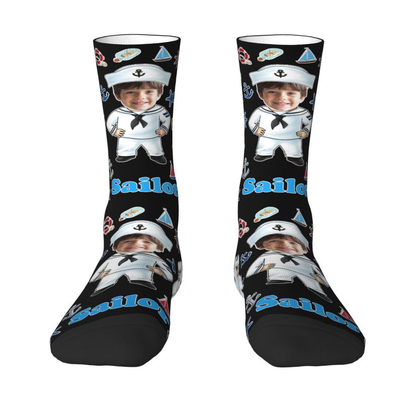 Kaos Kaki Desain Foto Wajah Pr - Women Fashion Designer Dresses Photos ulasan dan harga