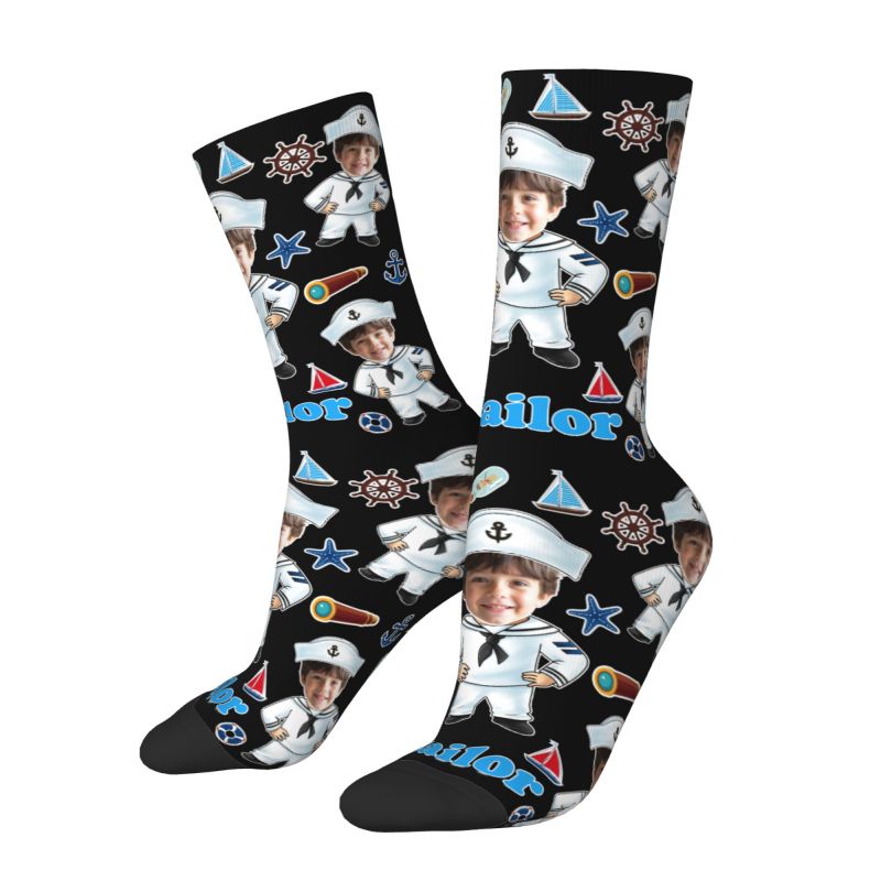 Kaos Kaki Desain Foto Wajah Pr - Women Fashion Designer Dresses Photos ulasan dan harga