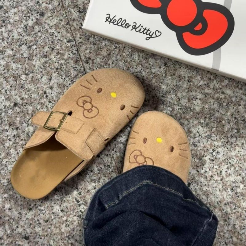 Sandal Kulit Modis Hello Kitty - Women Fashion Drawing ulasan dan harga