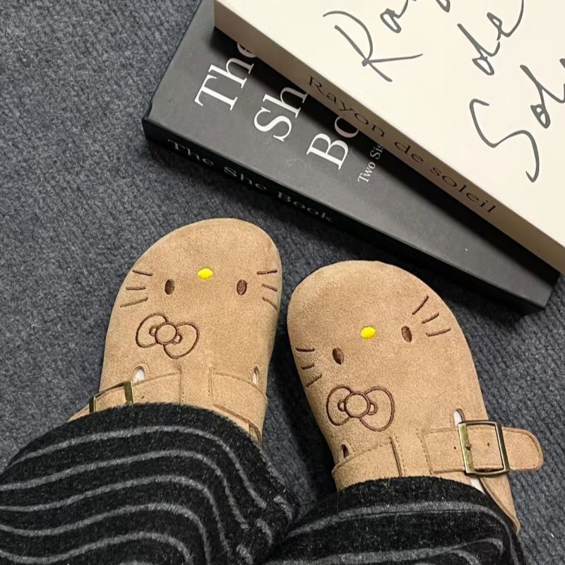 Sandal Kulit Modis Hello Kitty - Women Fashion Drawing ulasan dan harga
