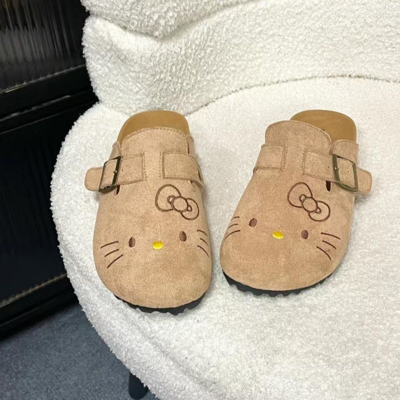 Sandal Kulit Modis Hello Kitty - Women Fashion Drawing ulasan dan harga