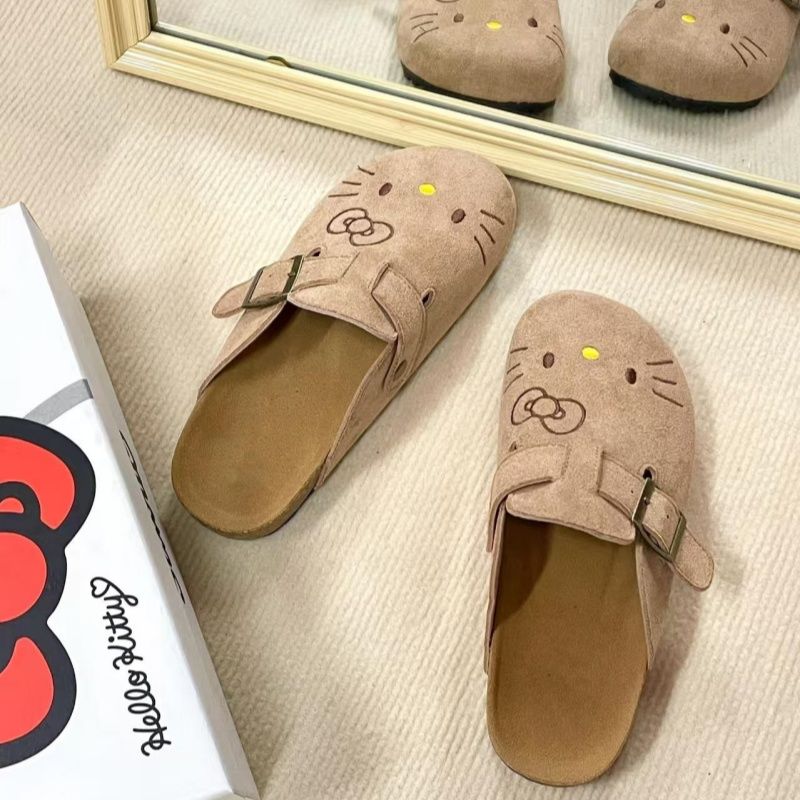 Sandal Kulit Modis Hello Kitty - Women Fashion Drawing ulasan dan harga