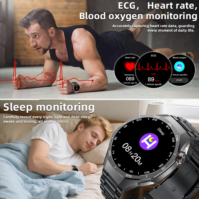 Jam Tangan Pintar LIGE ECG Unt - Women Fashion Zone ulasan dan harga
