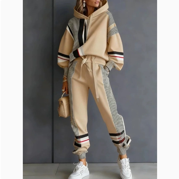 Setelan Olahraga Musim Dingin  - Women'S Fashion Sweatshirts ulasan dan harga