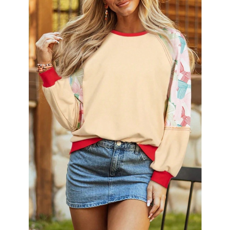 Sweater Lengan Panjang Kasual  - Women'S Fashion Sweatshirts ulasan dan harga