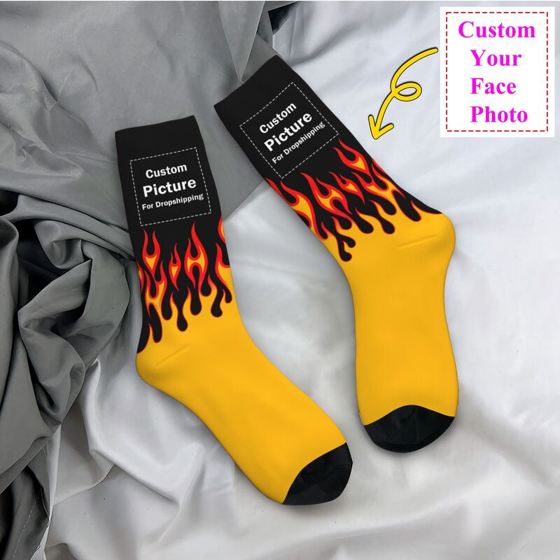Kaos Kaki Foto Logo Kustom Pri - Women Fashion Designer Dresses Photos ulasan dan harga