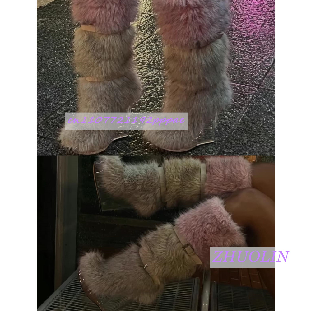 Sepatu Bot Wedge Transparan Be - Women'S Fashion Trends ulasan dan harga