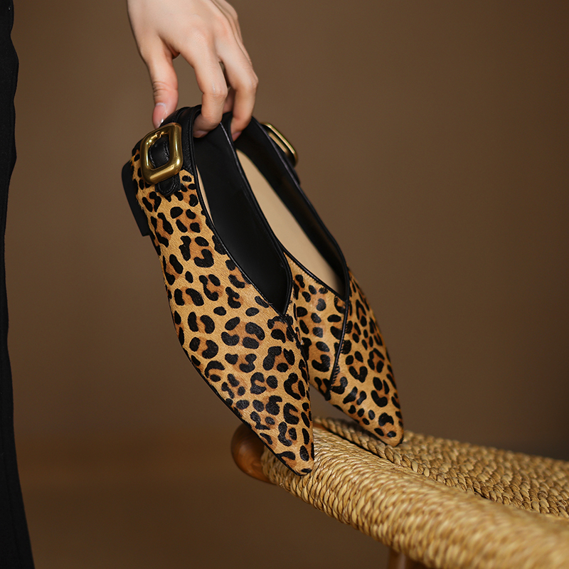 Sepatu Flat Kulit Asli Tren Mu - Women'S Fashion Trends ulasan dan harga