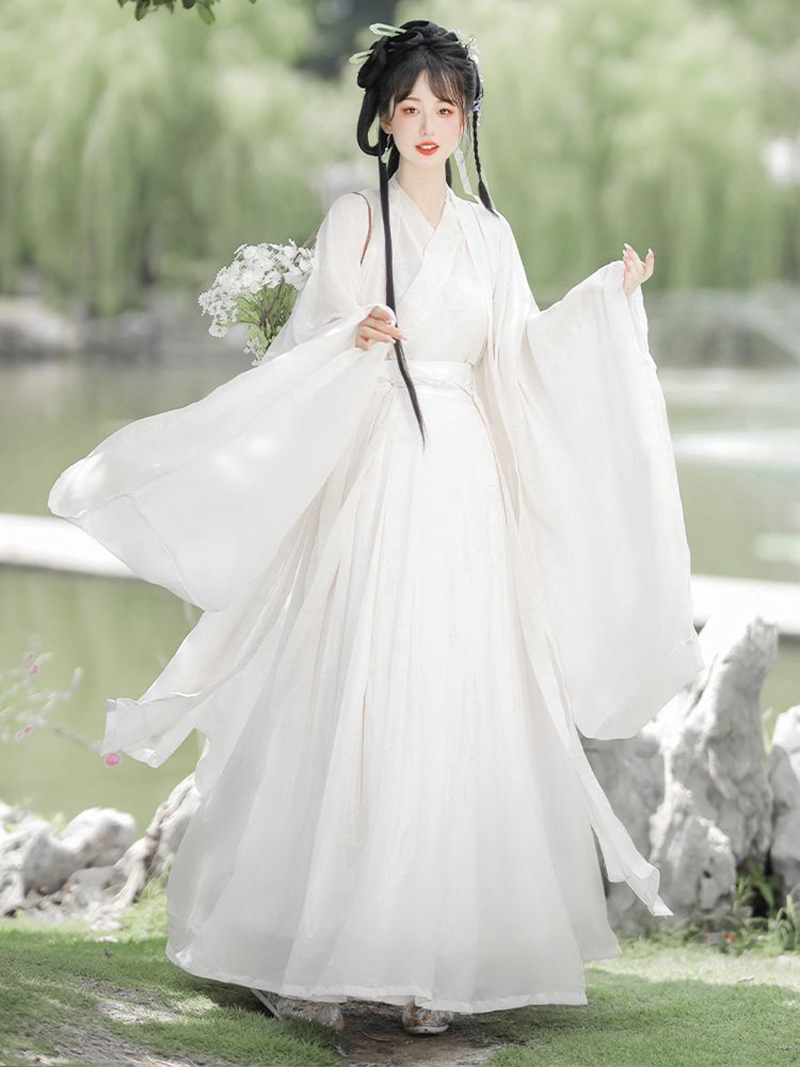 Gaun Hanfu Wanita Set Hanfu Tr - Women Fashion Reddit ulasan dan harga