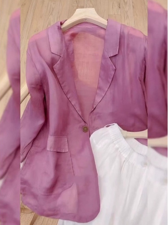 Jaket Setelan Wanita Kasual El - Blazer Women Oversized ulasan dan harga
