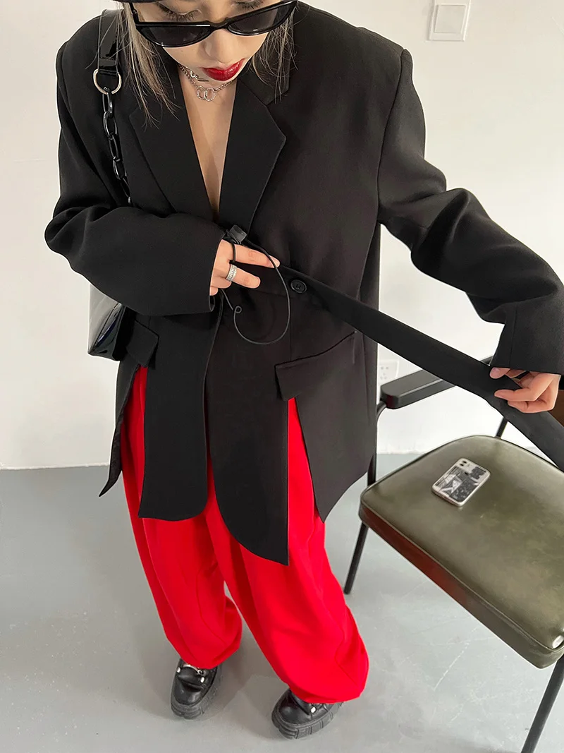 Blazer gaya jalanan wanita, ke - Blazer Women Oversized ulasan dan harga
