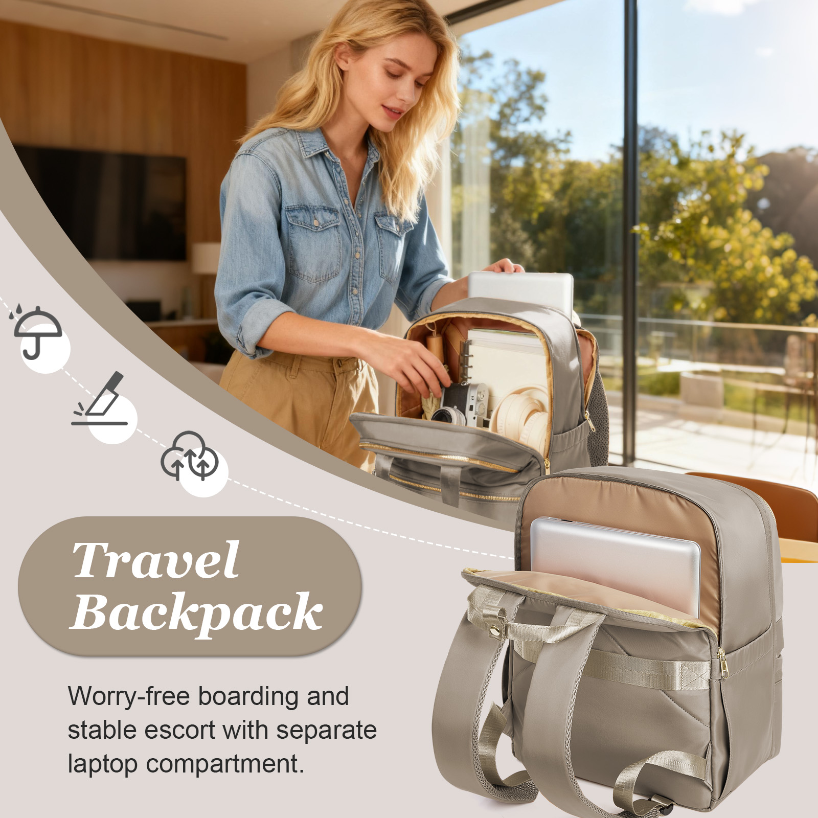 Ryanair 40x30x20 Tas Ransel Pe - Women'S Fashion Trends ulasan dan harga