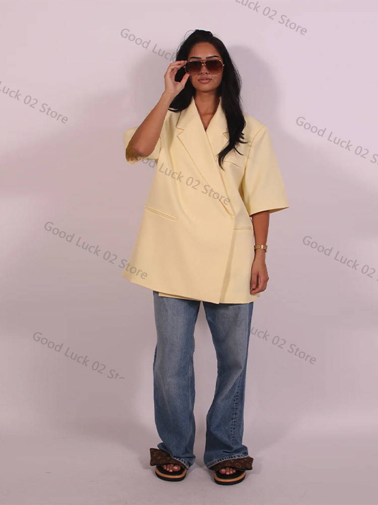 Mantel Blazer Wanita Kasual Ma - Blazer Women Oversized ulasan dan harga