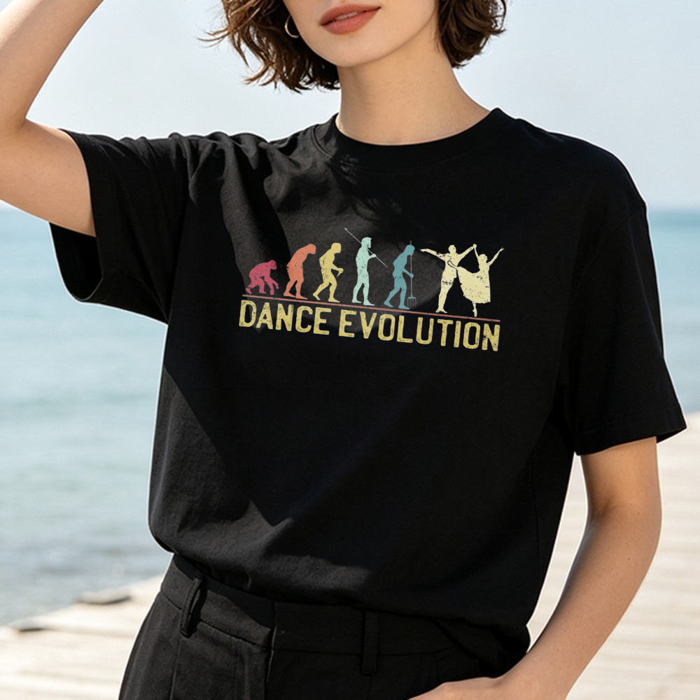 Kaos Grafis Vintage Casual Dan - Women Fashion History ulasan dan harga
