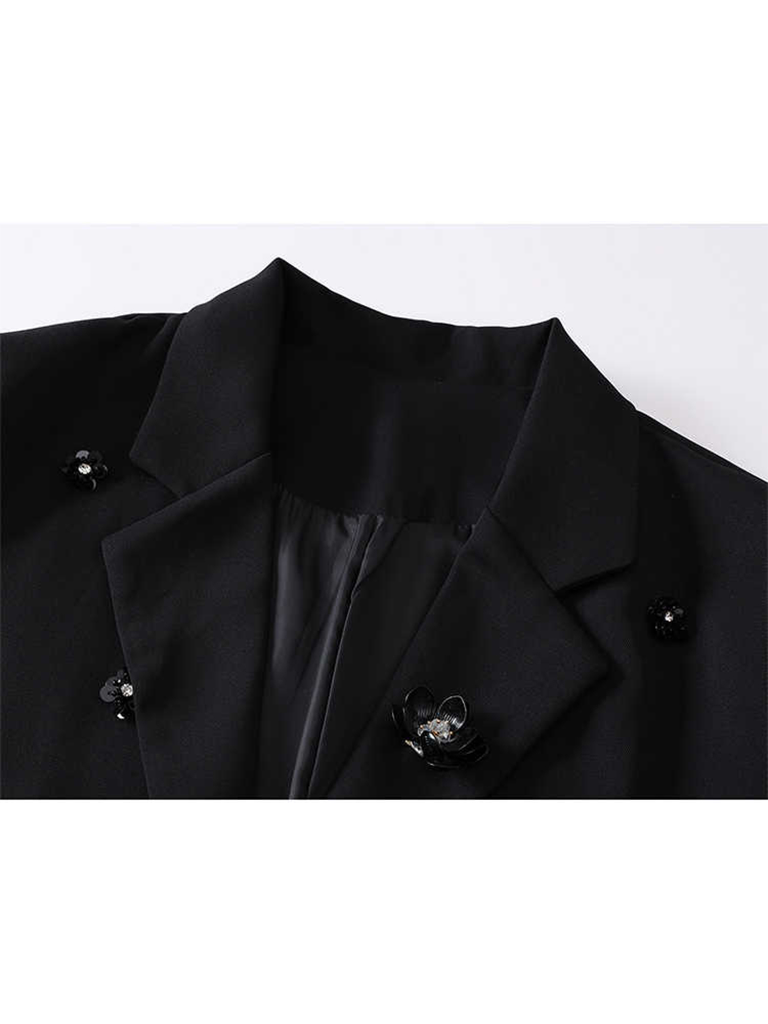 Jaket Blazer Wanita Hitam Goth - Blazer Women Oversized ulasan dan harga