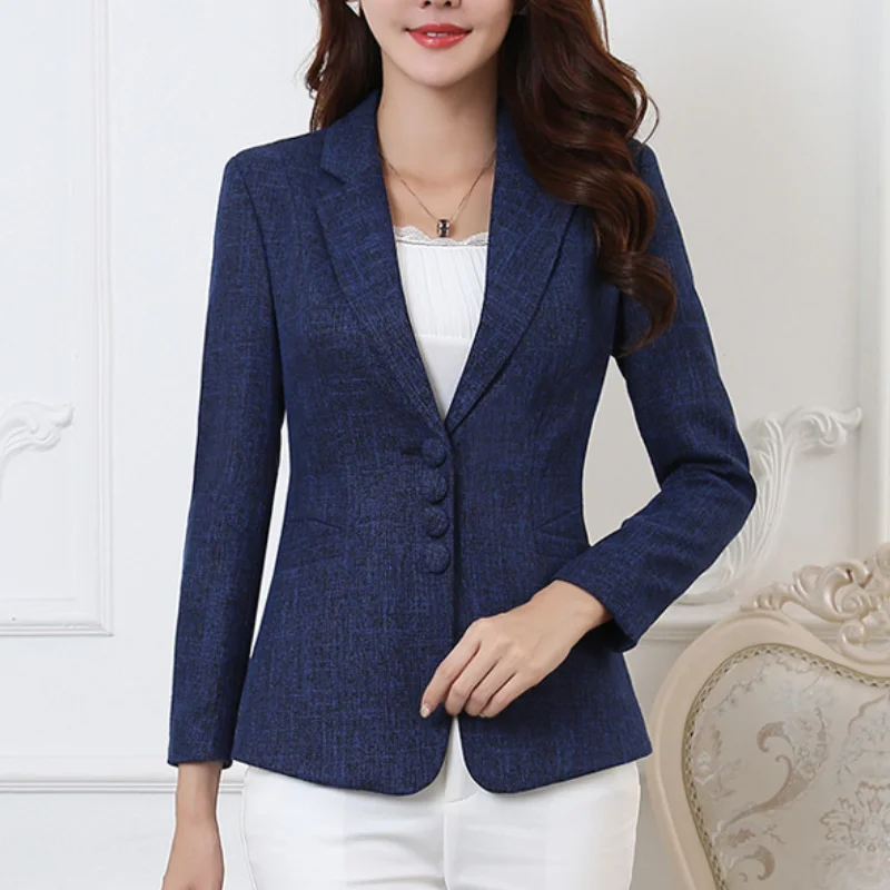 Jaket Blazer Wanita Mode Kerja - Blazer Women Oversized ulasan dan harga