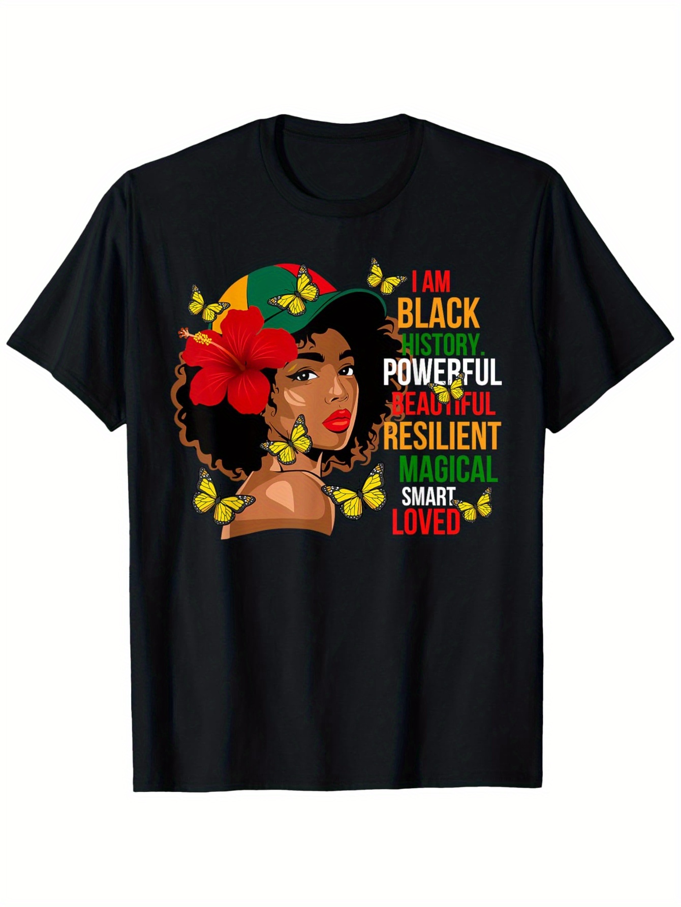 Kaos Wanita Black History Mont - Women Fashion History ulasan dan harga