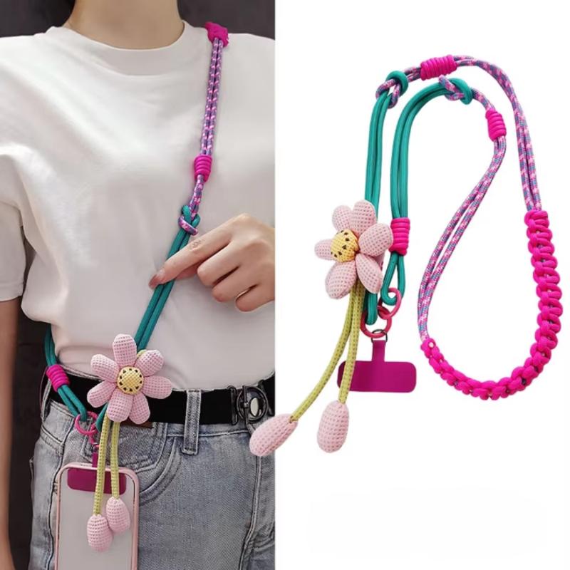 1 Buah Tali Lanyard Bunga Warn - Women Fashion Drawing ulasan dan harga