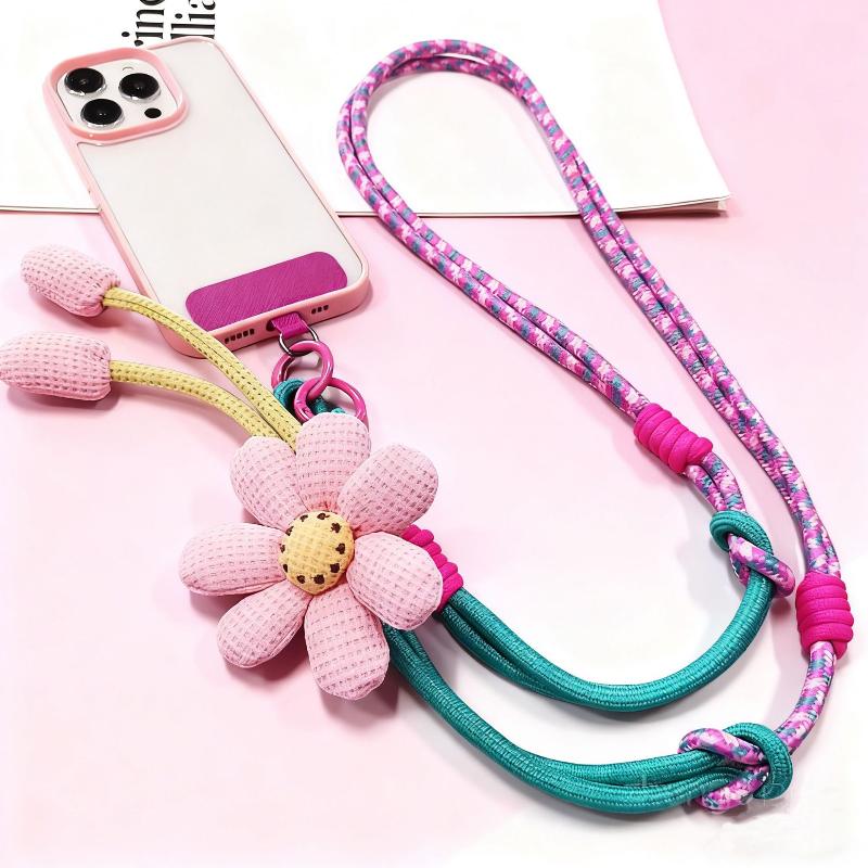 1 Buah Tali Lanyard Bunga Warn - Women Fashion Drawing ulasan dan harga