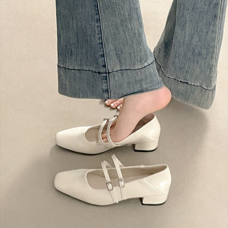 Sepatu Mary Jane Wanita Hak Re - Women Fashion Store ulasan dan harga