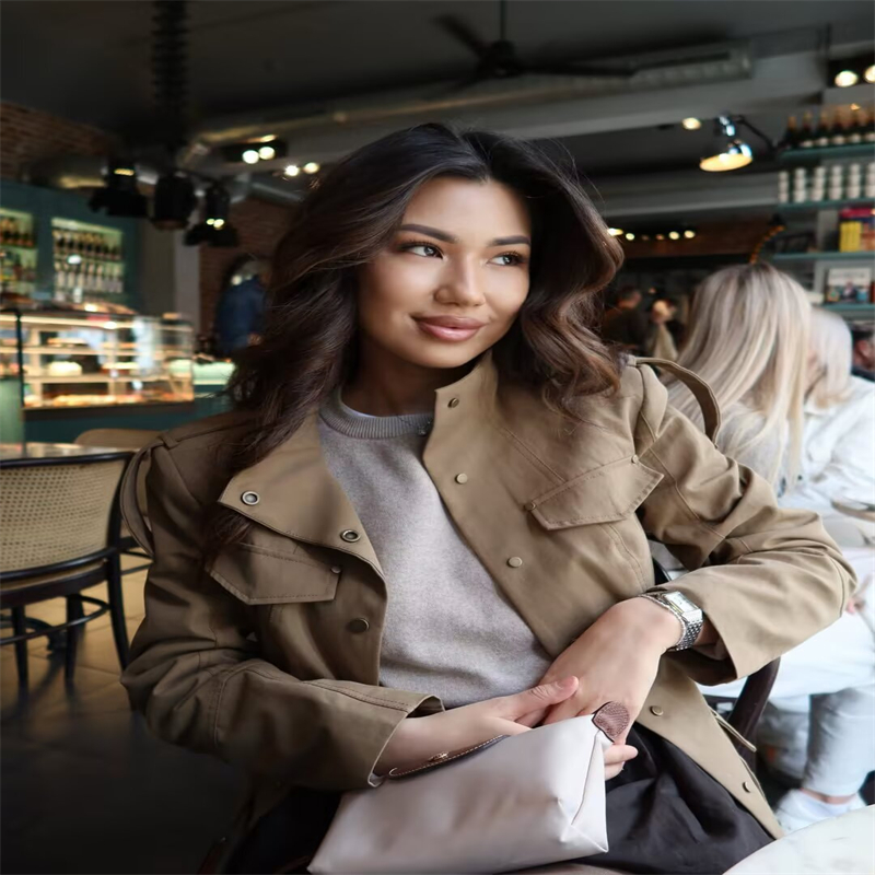 Jaket Utilitas Gaya Militer Wa - Women'S Fashion Utility Vest ulasan dan harga