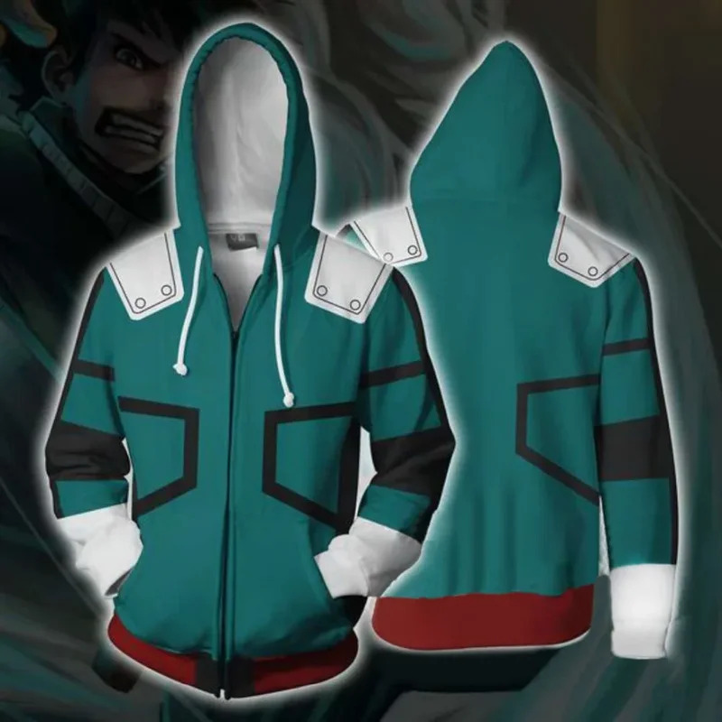 Cosplay Anime 3D Baru My Hero  - Women'S Fashion Sweatshirts ulasan dan harga