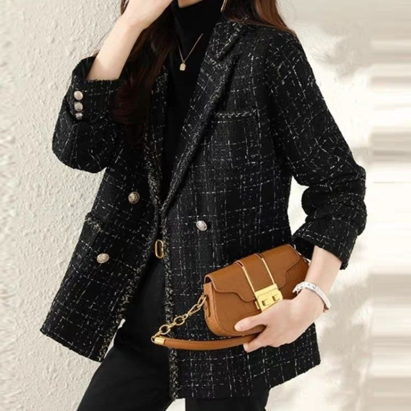 Jas Blazer Wanita Musim Gugur  - Blazer Women Oversized ulasan dan harga