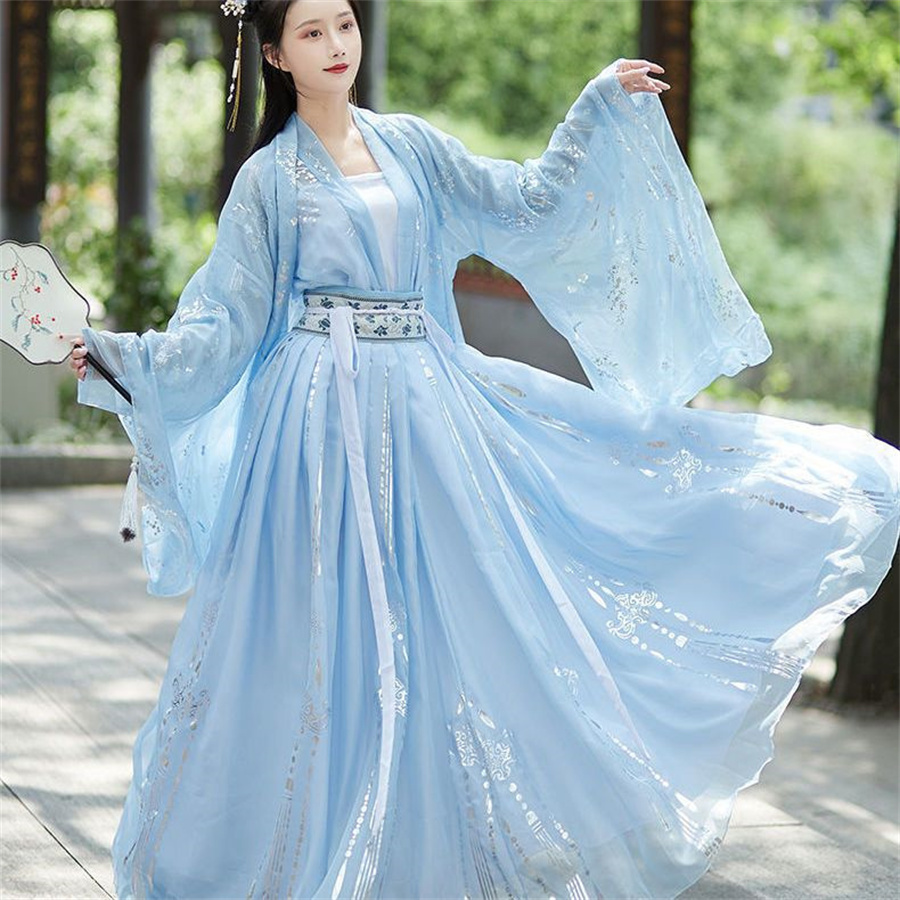 Hanfu gaun dansa wanita tradis - Women Fashion Reddit ulasan dan harga