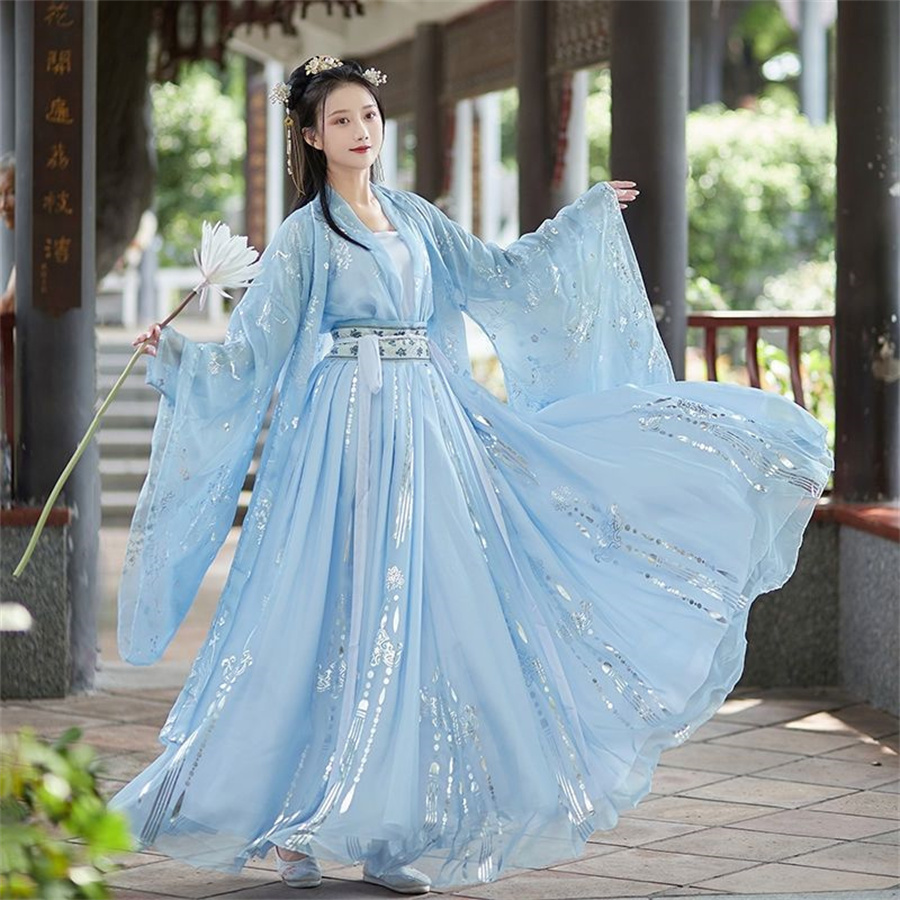 Hanfu gaun dansa wanita tradis - Women Fashion Reddit ulasan dan harga