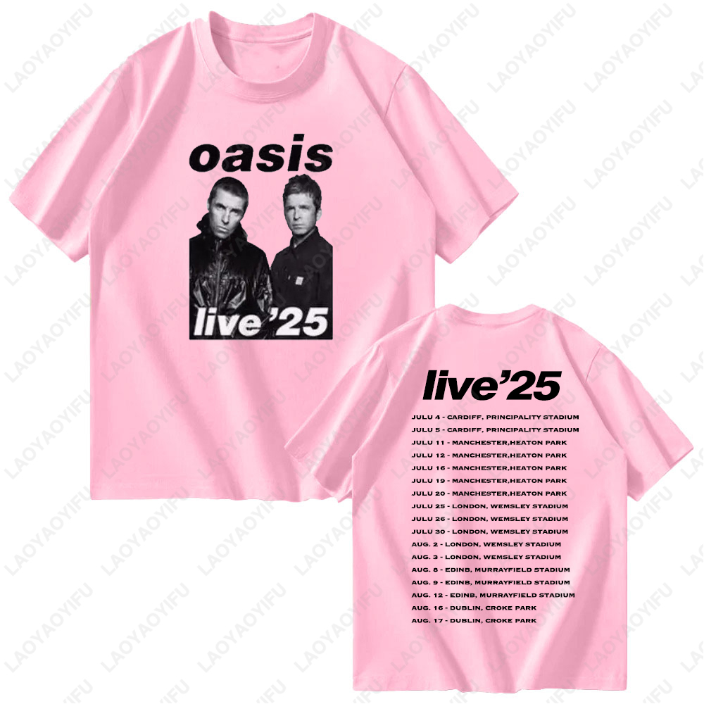 Oasis Live 2025 Kaus Grafis Tu - Women'S Fashion Uk 2025 ulasan dan harga
